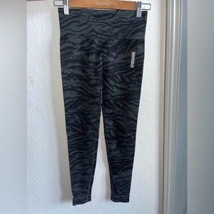 Black designed Gymshark leggings